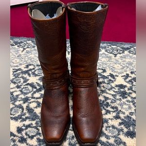 Sage by Abilene Studded Harness Square Toe Men’s Cowboy Boots